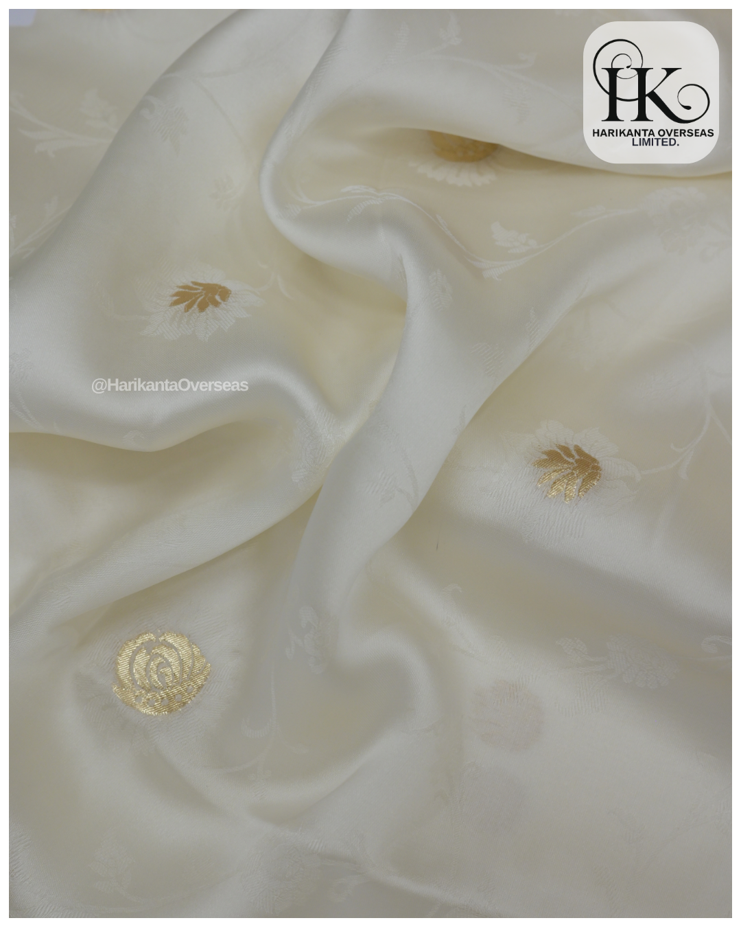Viscose Organza Satin self Jacquard Butti