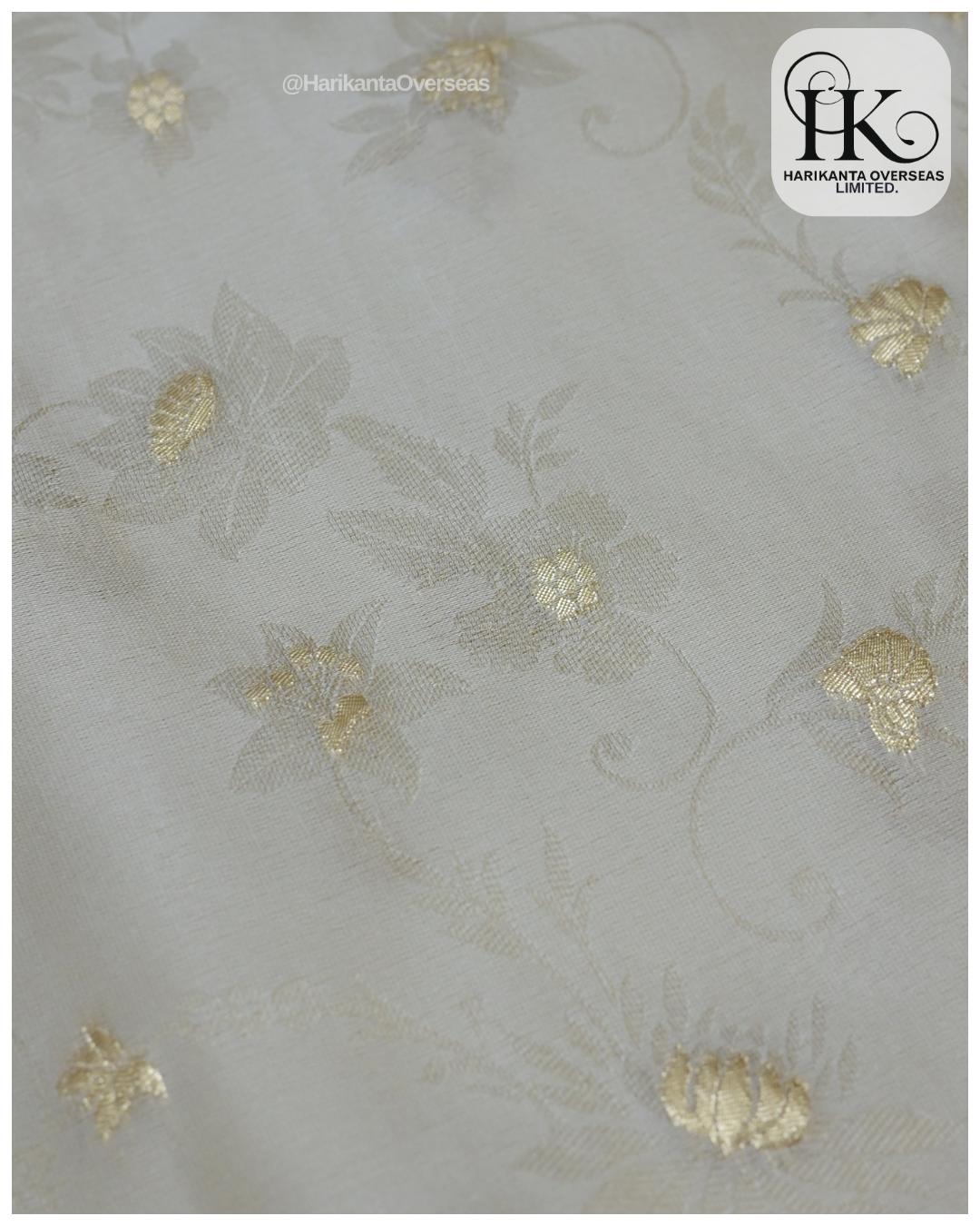 Viscose Organza Satin self Jacquard Butti Fabric