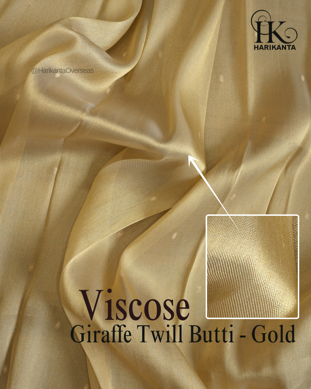 Viscose Giraffe Twill Butti